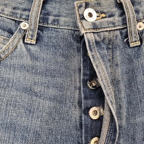 Eve Denim The Juliette High Rise Straight Leg Jeans - Size 25 - Picture 6 of 15